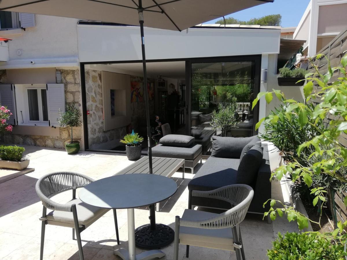 Hotel Miramar- Cap D'Antibes - La Garoupe Plage Luaran gambar